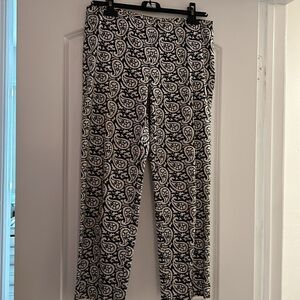 MICHAEL Michael Kors cropped straight leg pants.